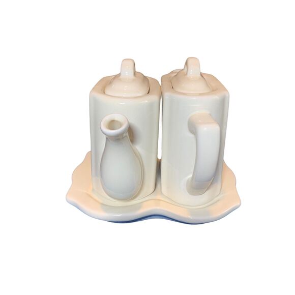 Restoration Hardware Cream Tea for Two Pour Deux Set Stoneware - Picture 5 of 11